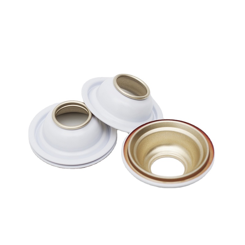 Куполообразное днище и верхний конус для трехчастных аэрозольных жестяных банок