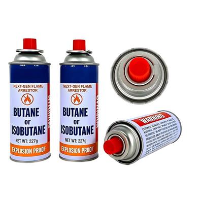 OEMODM Butane Gas Canister with Anti-Explosion Design