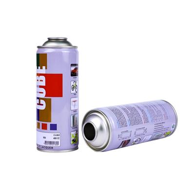 OEM 定制 450ml 空喷漆气雾罐（含阀门）