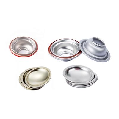 定制化 马口铁气雾罐顶盖与底盖组件