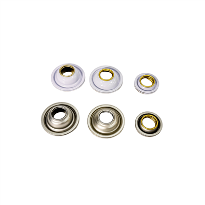 气雾罐上锥盖与下圆顶盖 马口铁罐体配件