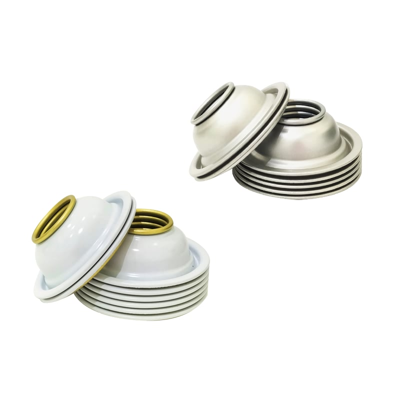 马口铁气雾罐配件 气雾罐上下盖