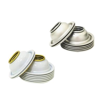 马口铁气雾罐配件 气雾罐上下盖